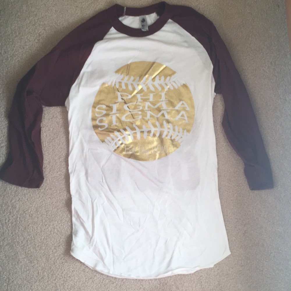 Phi Sigma Sigma Baseball Shirt